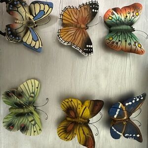 Colorful Butterfly Wall Decor Set